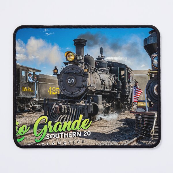 Item preview, Rio Grande Southern 20 Steam Locomotive at Antonito Colorado designed and sold by GestaltImagery.