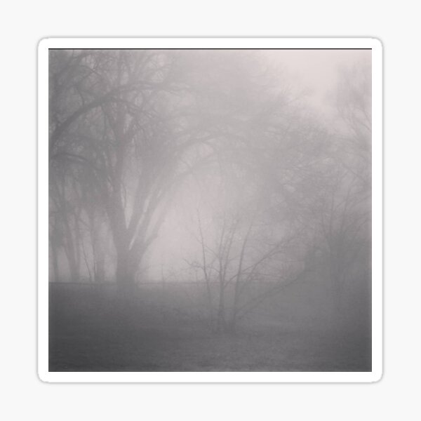 Foggy Morning Sticker