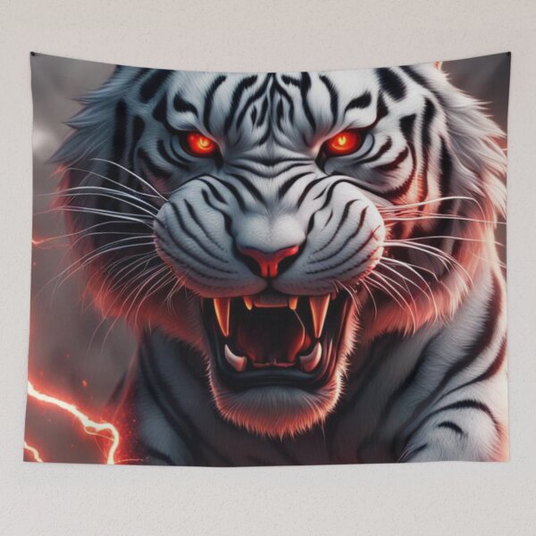Item preview, White Tiger Rage designed and sold by Mark Cannon.