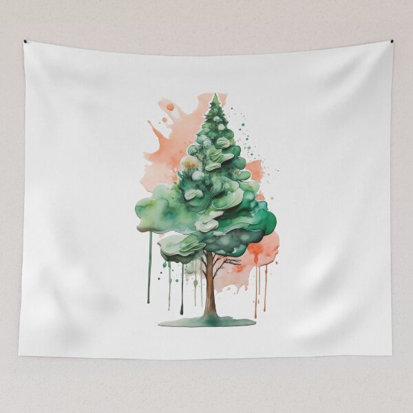 Item preview, Pastele Christmas Tree designed and sold by BrushCraft.