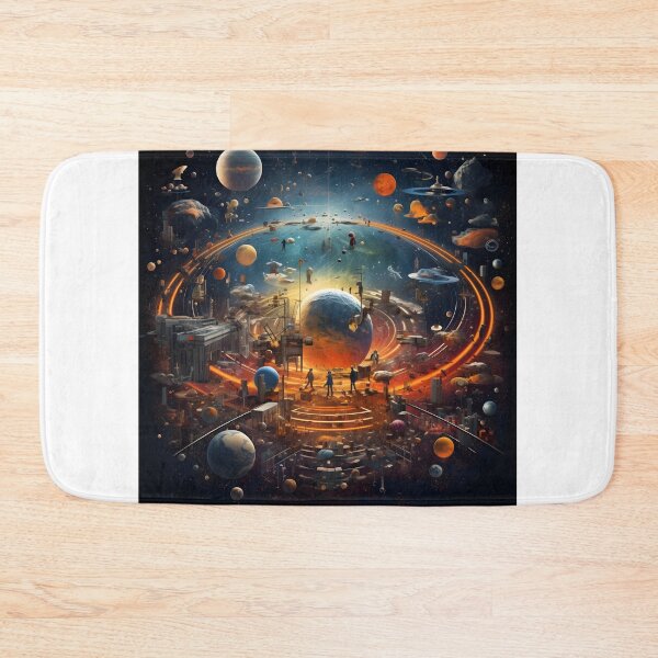 Item preview, Galactic Adventures: A Collage of Space Exploration designed and sold by Shirtastically.