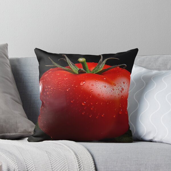 Item preview, Tomato on black background designed and sold by Alenus.
