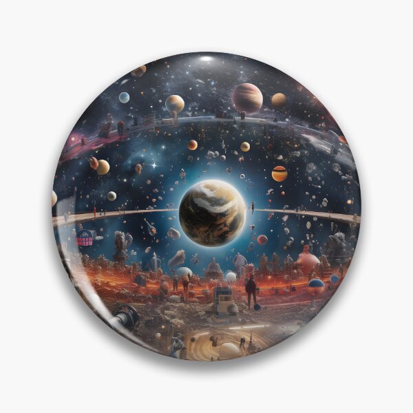 Item preview, Galactic Adventures: A Collage of Space Exploration designed and sold by Shirtastically.