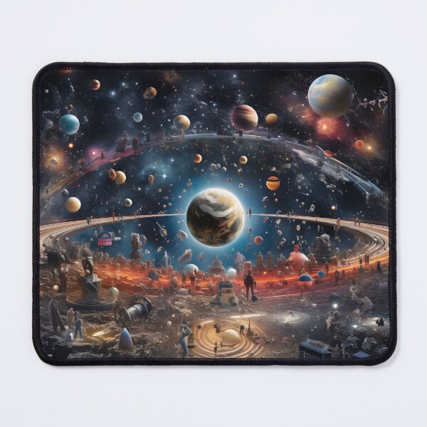 Item preview, Galactic Adventures: A Collage of Space Exploration designed and sold by Shirtastically.