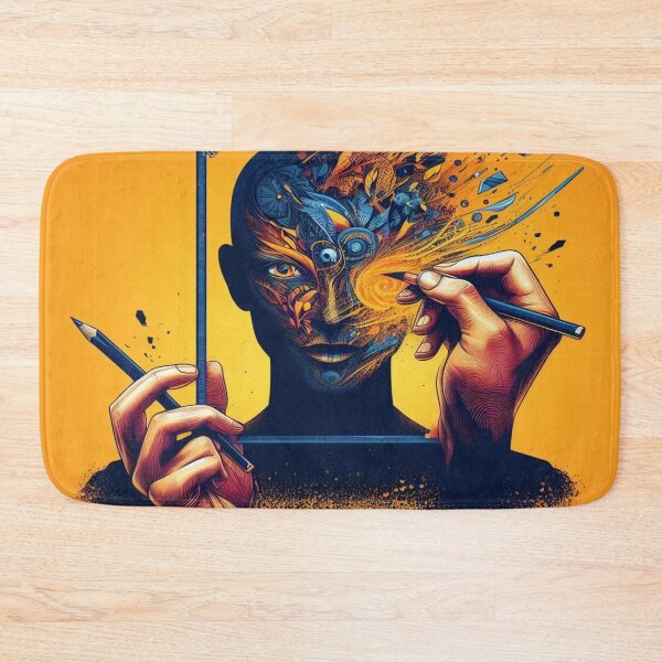 Item preview, Digital Dreamscape: Merging Real & Virtual Worlds Artwork designed and sold by PrintPulse-9.