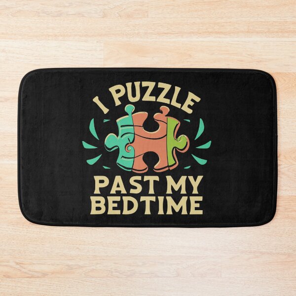 Item preview, Jigsaw Puzzle Lover - I Puzzle Past My Bedtime designed and sold by Pitchou07.