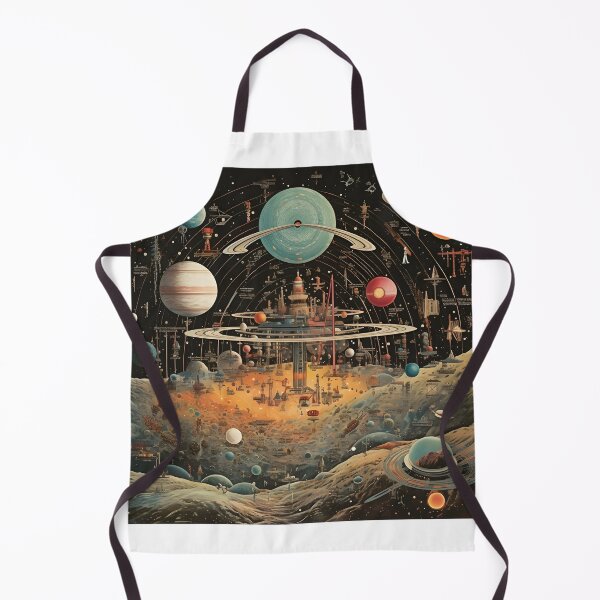 Item preview, Vintage Space Collage designed and sold by Shirtastically.