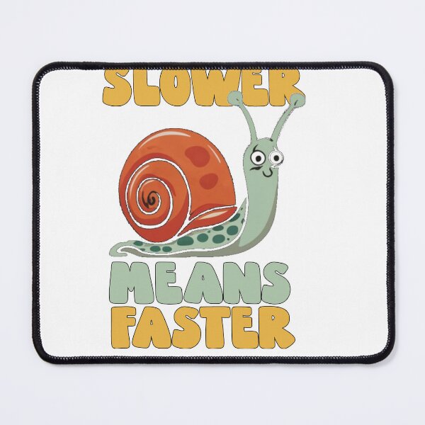 Item preview, Slower means faster t-shirt for IT Specjalist, computer science for programmers designed and sold by SimonNegle.