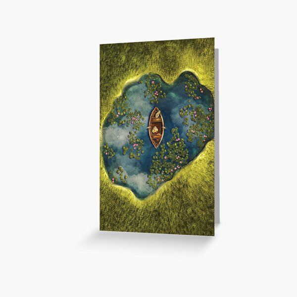  3D LiveLife Greeting Card - Emerald Forest from