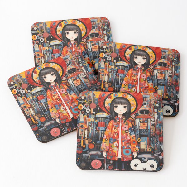 Item preview, Christmas Girl in whimsical theme   designed and sold by Richie-Jeep.