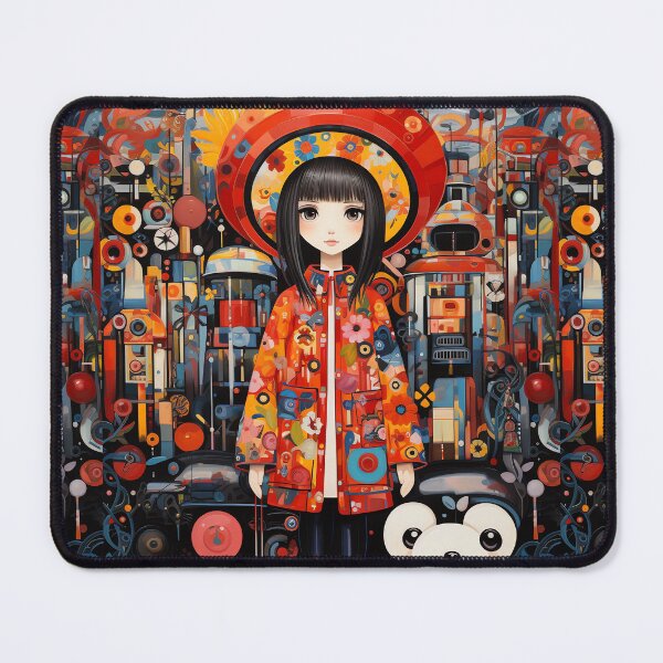Item preview, Christmas Girl in whimsical theme   designed and sold by Richie-Jeep.