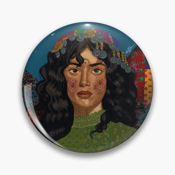 Item preview, Kurdish Girl with Deq designed and sold by ElifsArt.