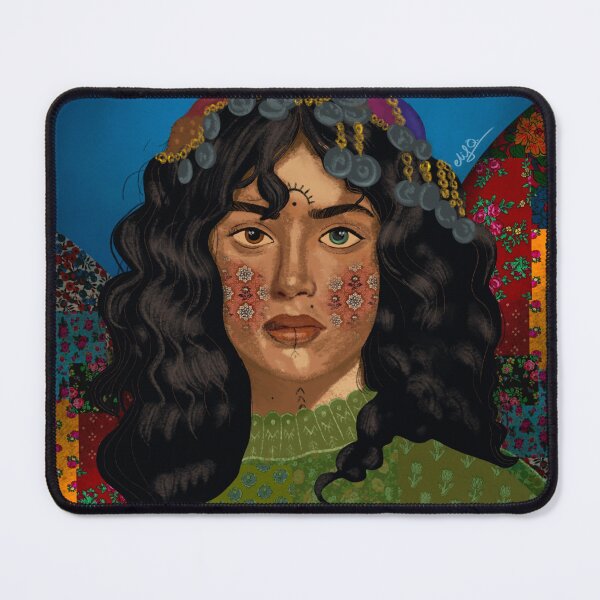 Item preview, Kurdish Girl with Deq designed and sold by ElifsArt.