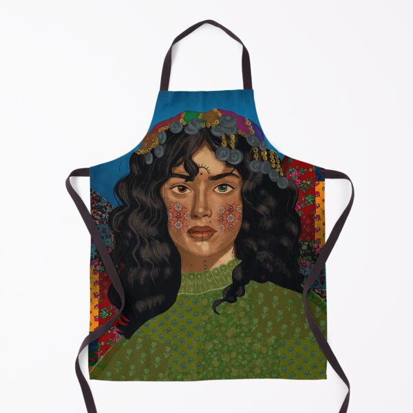Item preview, Kurdish Girl with Deq designed and sold by ElifsArt.