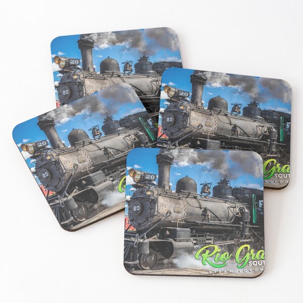 Item preview, Rio Grande Southern 20 Steam Locomotive designed and sold by GestaltImagery.