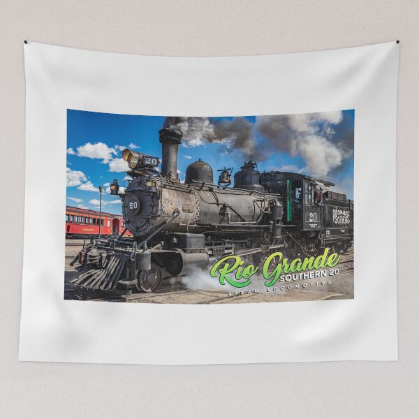 Item preview, Rio Grande Southern 20 Steam Locomotive designed and sold by GestaltImagery.