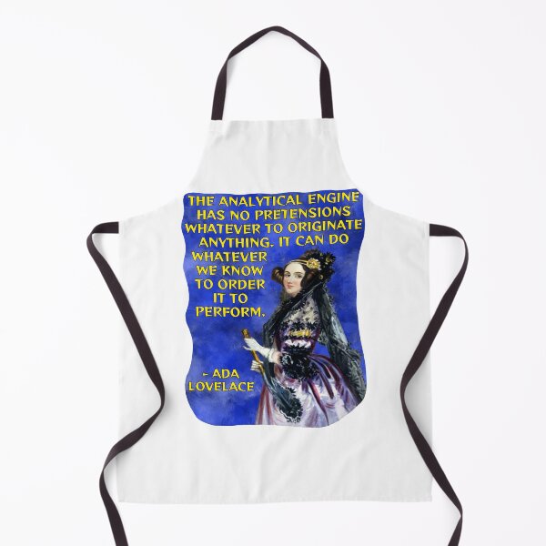 Item preview, Radical Feminist Quote - Ada Lovelace - The Analytical Engine Has No Pretensions Whatever To Originate Anything. It Can Do Whatever We Know To Order It To Perform designed and sold by LethalPixieDust.