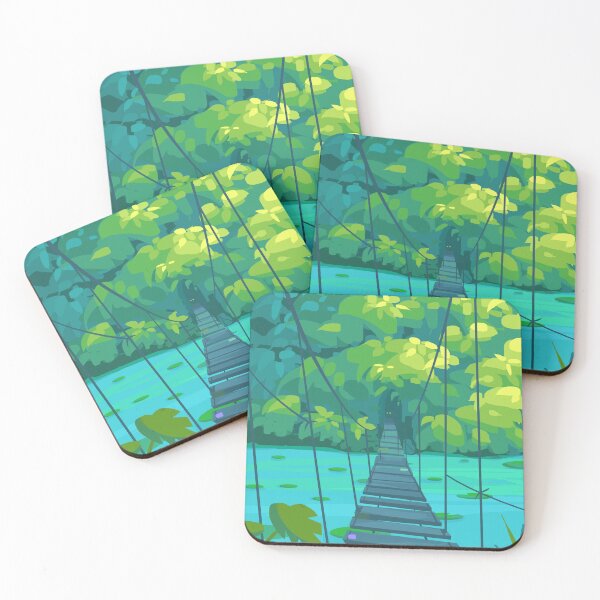 Item preview, Bridge in the jungle designed and sold by tektober.