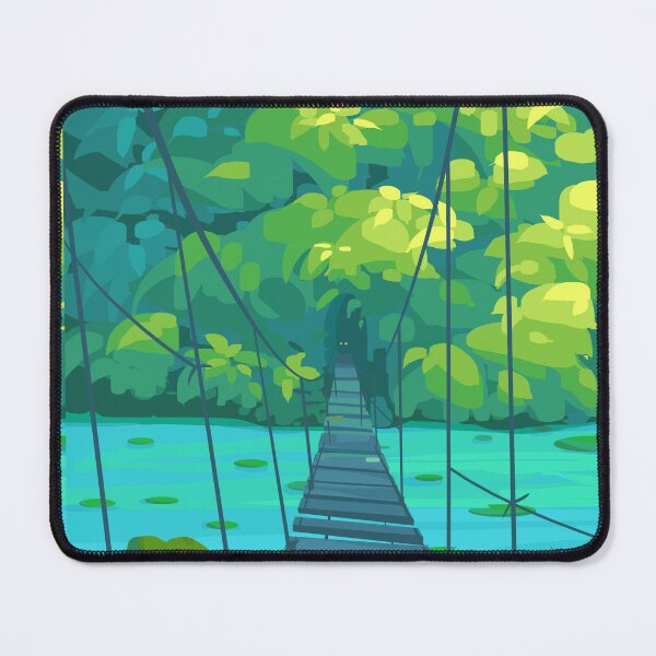 Item preview, Bridge in the jungle designed and sold by tektober.