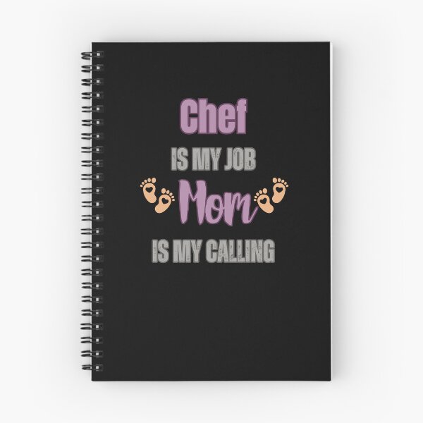 Item preview, Chef Is My Job, Mom Is My Calling.  designed and sold by WenegeeDesigns.