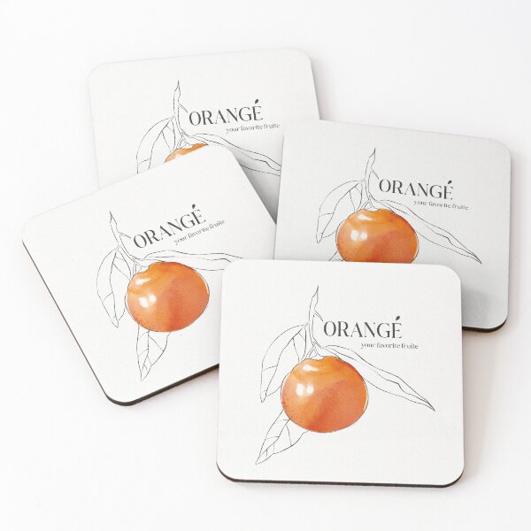 Item preview, Orange Watercolour designed and sold by Stanislava Korobkova.