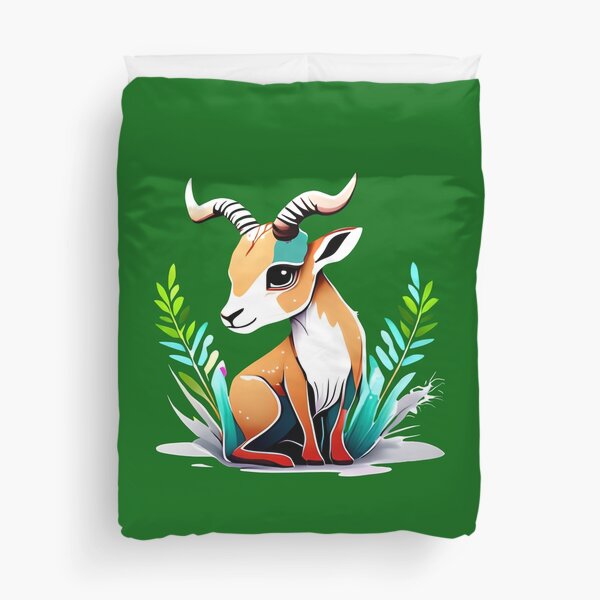 Item preview, Little springbok in grass designed and sold by AlexKristo.