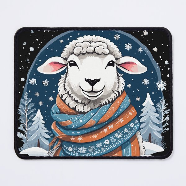 Item preview, christmas sheep  designed and sold by MindFrank.