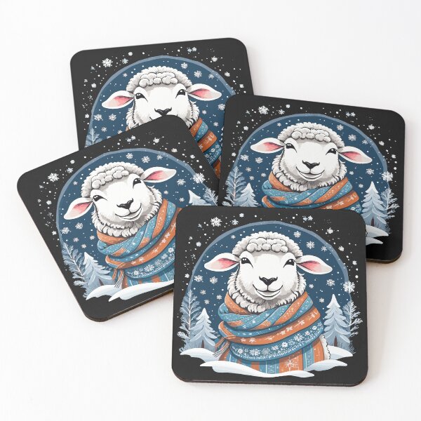 Item preview, christmas sheep  designed and sold by MindFrank.