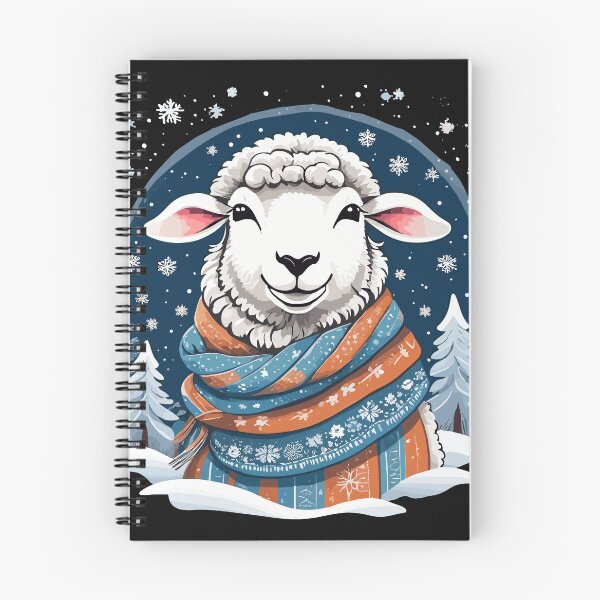 Item preview, christmas sheep  designed and sold by MindFrank.