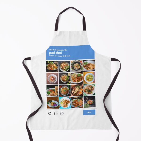 Item preview, Select all squares with pad thai. If there are none, click skip. - Captcha Meme designed and sold by Paul-05.