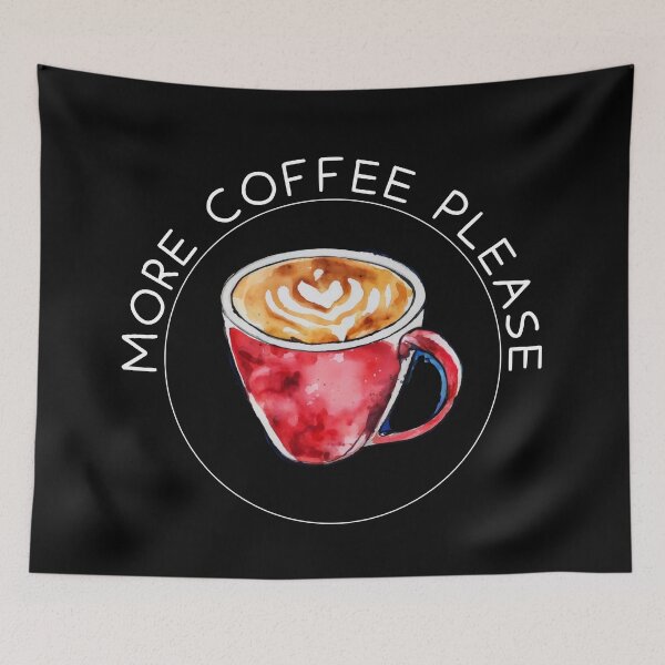 Item preview, More Coffee Please  designed and sold by GraphicsClub.