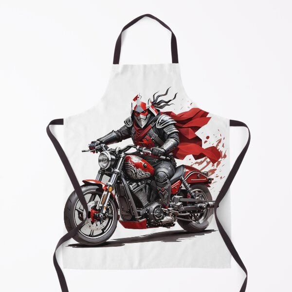 Item preview, Motorcyclist on a black and red motorcycle designed and sold by wplamkung.