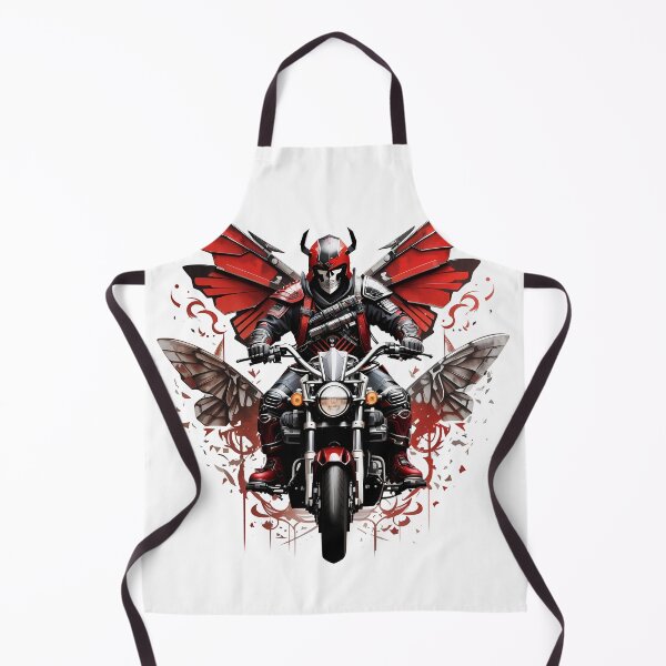 Item preview, Motorcyclist on a black and red motorcycle designed and sold by wplamkung.