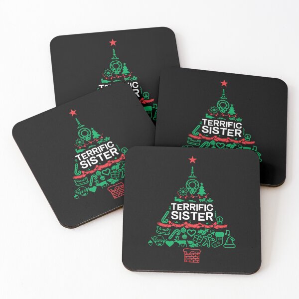 Item preview, Terrific Sister Gift - Xmas Tree - Christmas designed and sold by Vector-Artist.