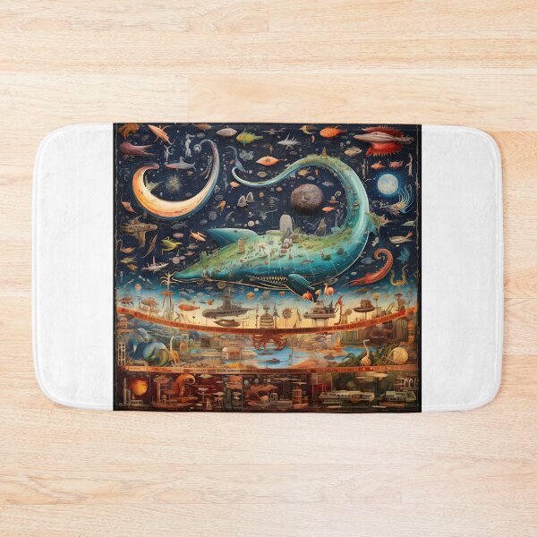 Item preview, Unraveling the Universe: A Vintage-Inspired Collage designed and sold by Shirtastically.