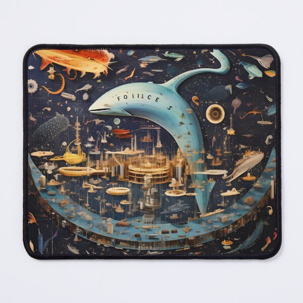 Item preview, Unraveling the Universe: A Vintage-Inspired Collage designed and sold by Shirtastically.