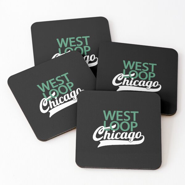 Item preview, West Loop Chicago - Minimal Logo Design - Chicago Neighborhood Series designed and sold by Boogosh.