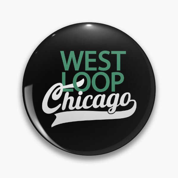 Item preview, West Loop Chicago - Minimal Logo Design - Chicago Neighborhood Series designed and sold by Boogosh.