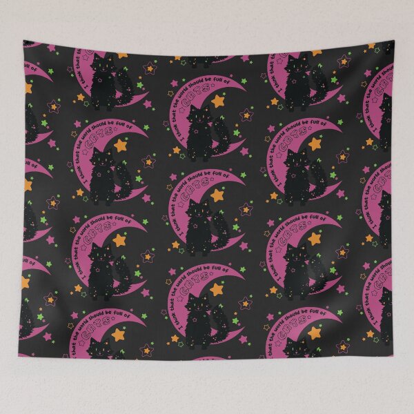 Item preview,  World filled with cats [norwegian forest] designed and sold by deadbeatprince-typography.