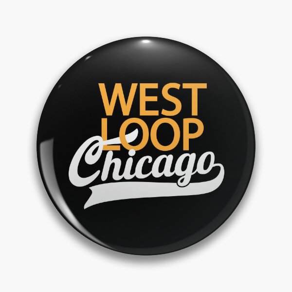 Item preview, West Loop Chicago - Minimal Logo Design - Chicago Neighborhood Series designed and sold by Boogosh.