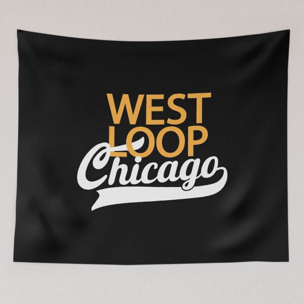 Item preview, West Loop Chicago - Minimal Logo Design - Chicago Neighborhood Series designed and sold by Boogosh.