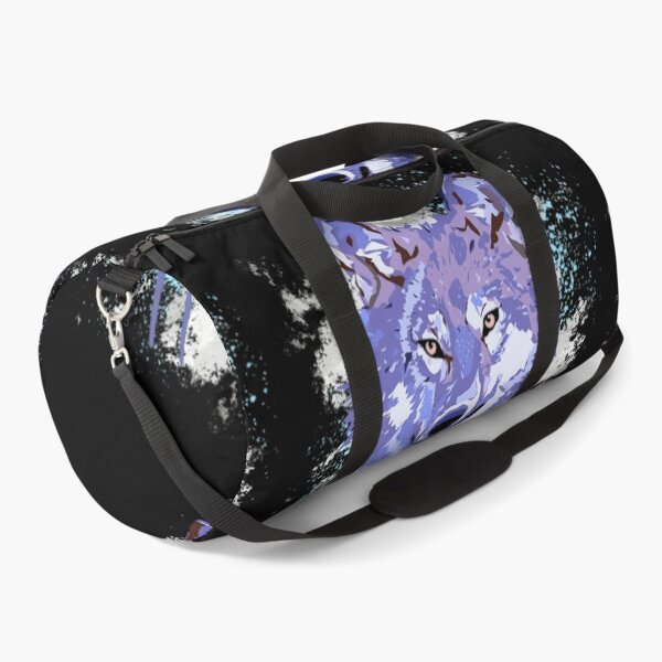 Item preview, Blue wolfdog on artistic splash designed and sold by InverseArt.