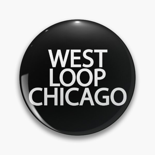 Item preview, West Loop Chicago - Minimal Logo Design - Chicago Neighborhood Series designed and sold by Boogosh.