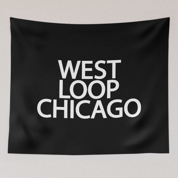 Item preview, West Loop Chicago - Minimal Logo Design - Chicago Neighborhood Series designed and sold by Boogosh.