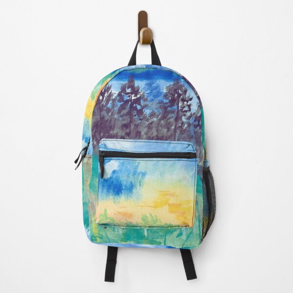 Item preview, "Nature's Serenity" Soothing Watercolor Painting with Vibrant Colors designed and sold by Lunardreams54.