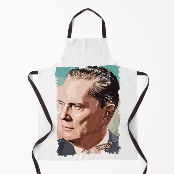 Item preview, Josip Broz Tito the President of Yugoslavia SFRJ Color portrait illustration designed and sold by Naumovski.