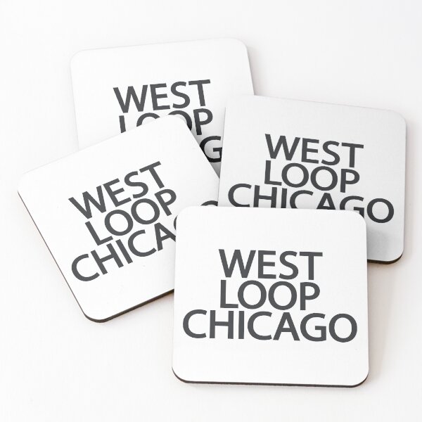 Item preview, West Loop Chicago - Minimal Logo Design - Chicago Neighborhood Series designed and sold by Boogosh.