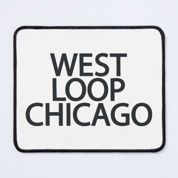 Item preview, West Loop Chicago - Minimal Logo Design - Chicago Neighborhood Series designed and sold by Boogosh.