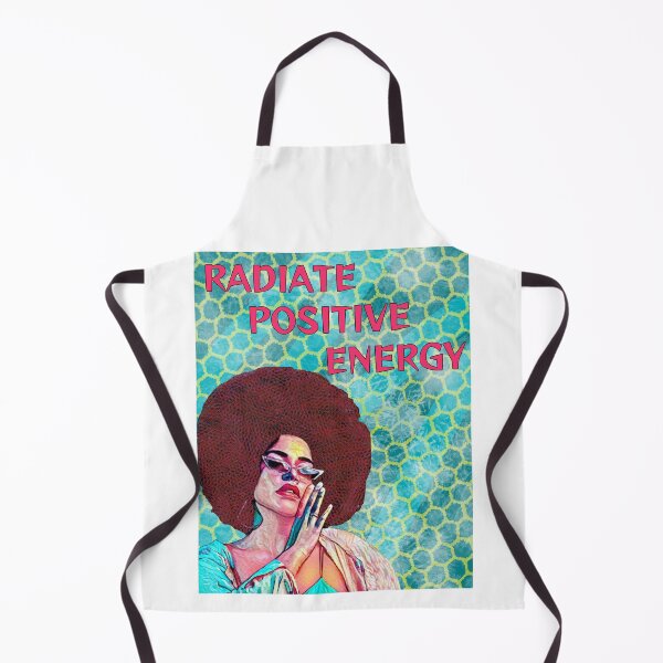 Item preview, Black Feminist Quote - Radiate Positive Energy designed and sold by LethalPixieDust.