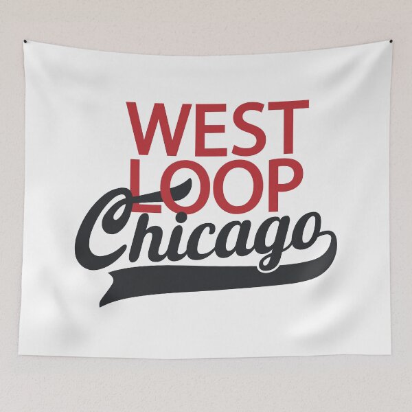 Item preview, West Loop Chicago - Classic Logo Design - Chicago Neighborhood Series designed and sold by Boogosh.
